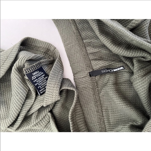 Fashion Nova Green Set - Picture 2 of 2